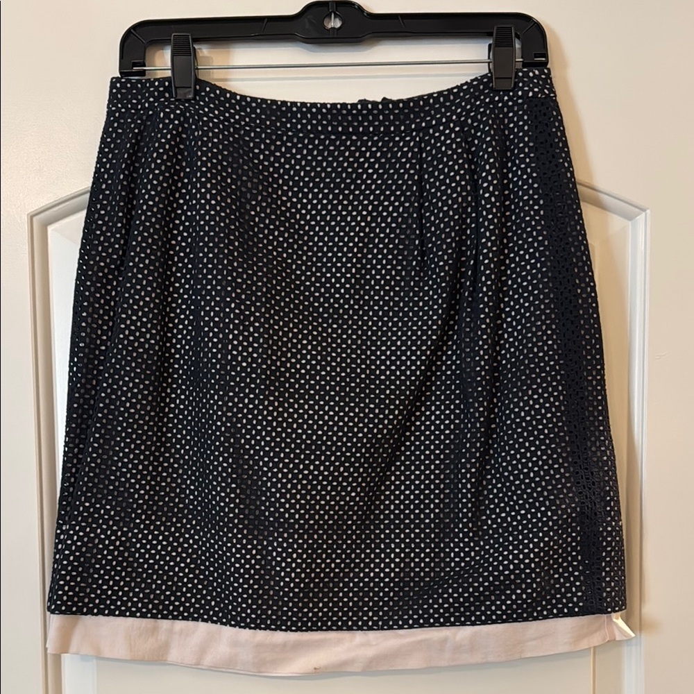 Marc By Marc Jacobs Black and White Mini Pencil Skirt